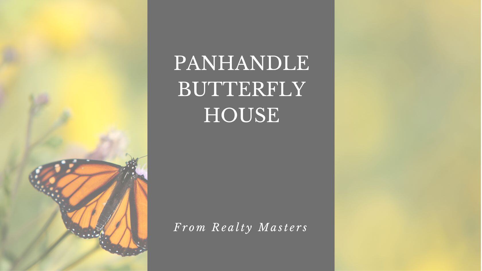 Panhandle Butterfly House in Milton, Florida